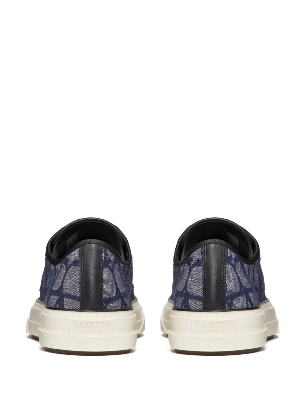 Tenis Valentino Toile Iconographe Totaloop denim-effect