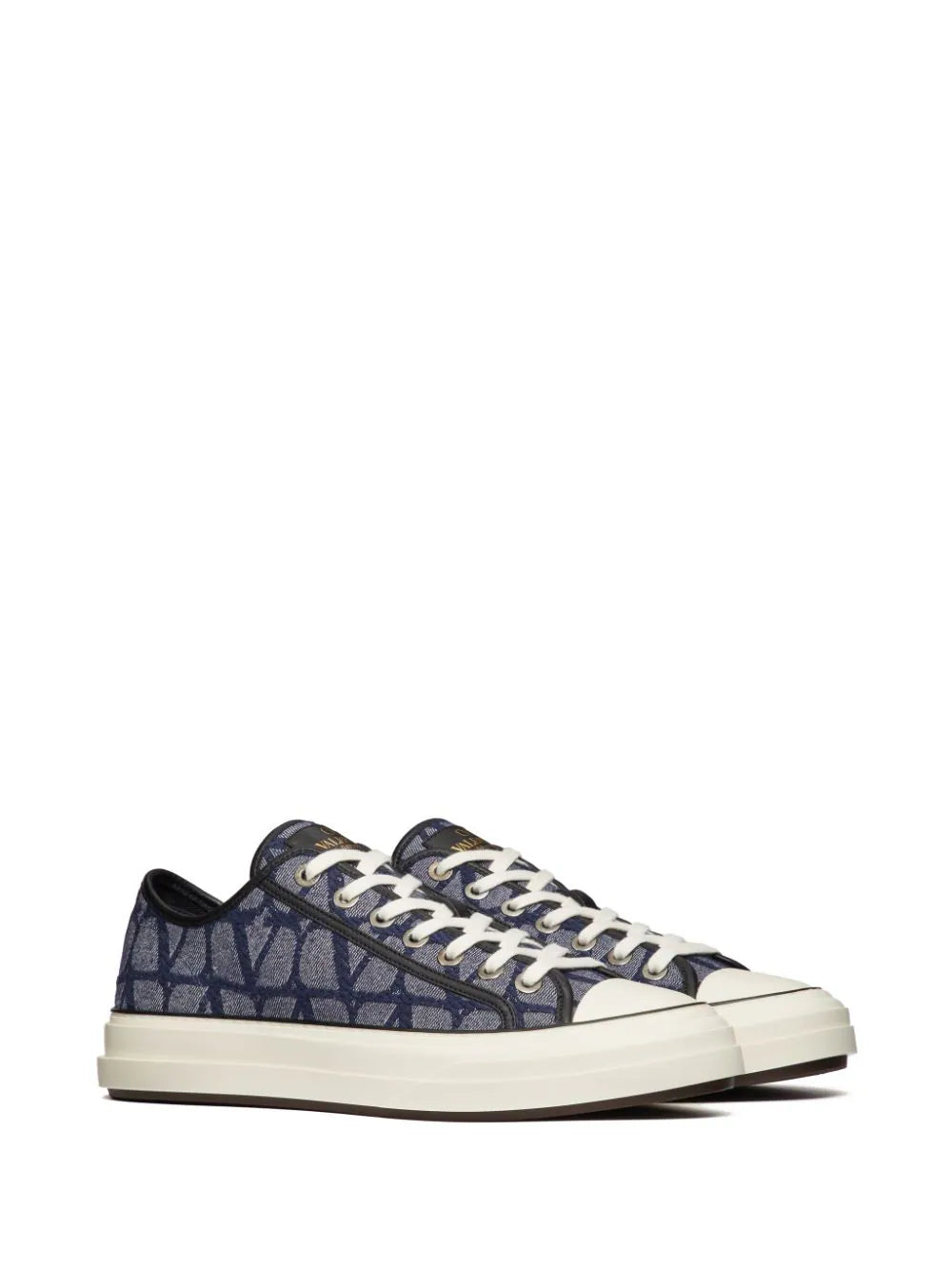 Tenis Valentino Toile Iconographe Totaloop denim-effect