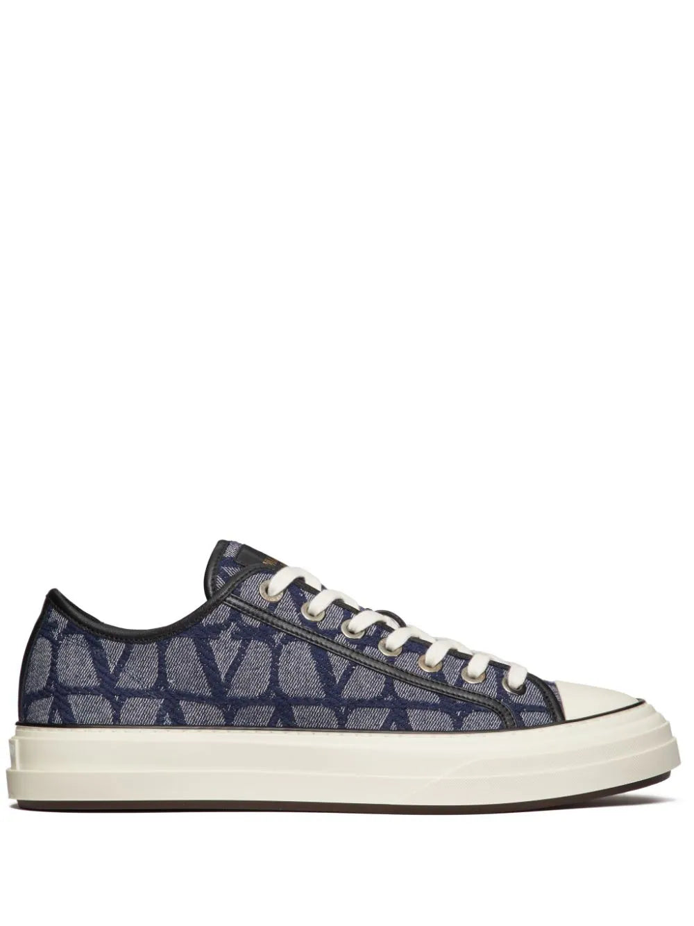 Tenis Valentino Toile Iconographe Totaloop denim-effect