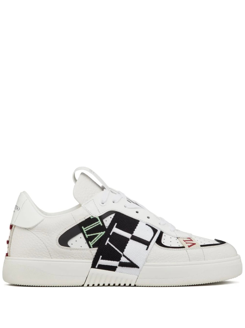 Tenis Valentino VL7N logo-strap leather