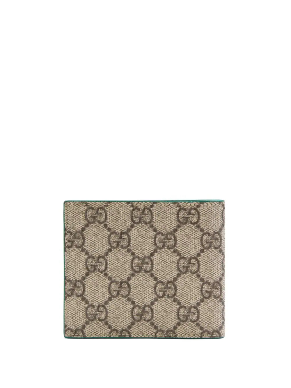 Gucci cartera con placa del logo