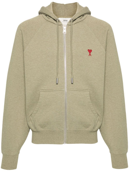 AMI Paris hoodie con motivo Ami-de-Coeur