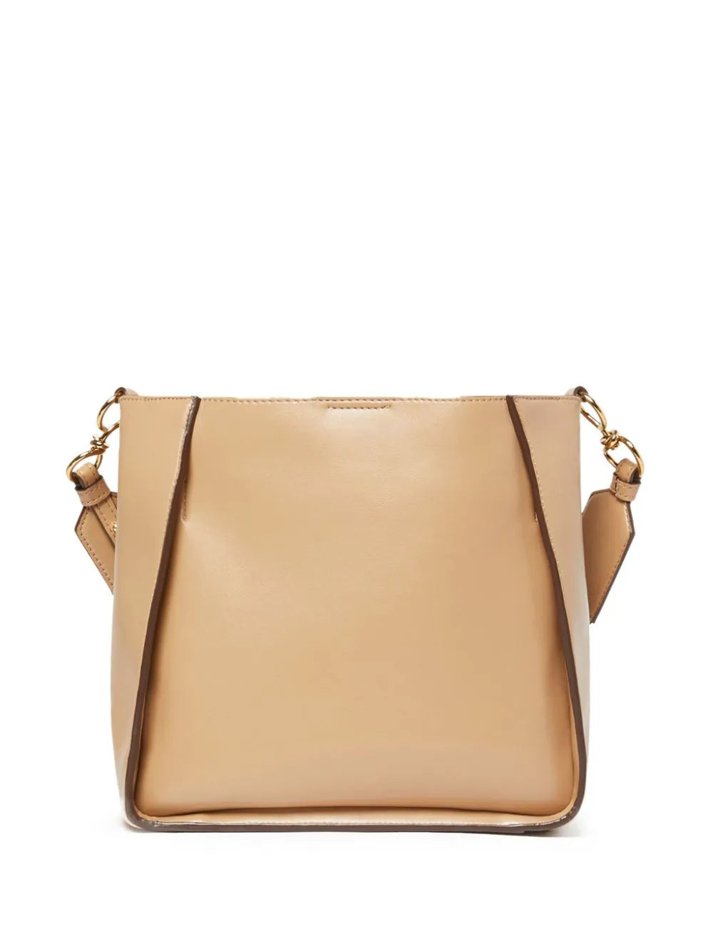 Stella McCartney bolsa de hombro con logo de perforaciones