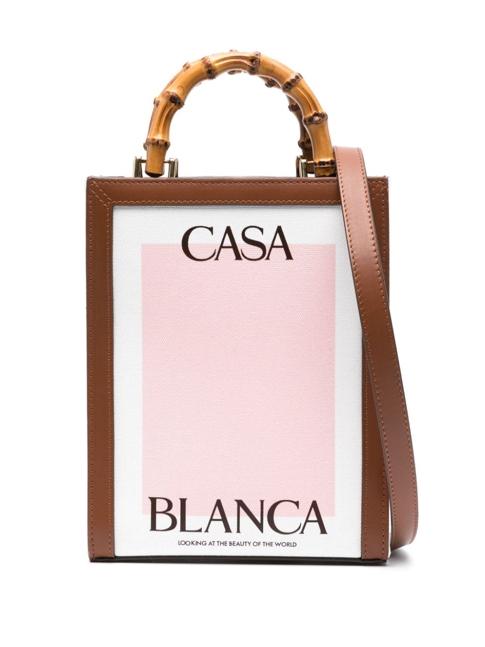 Casablanca bolsa tote mini canvas