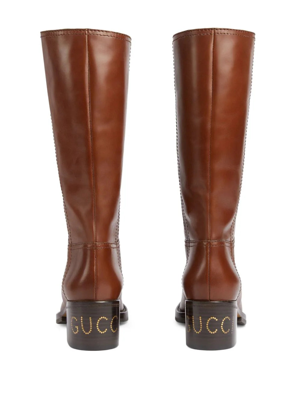 Gucci botas con apliques del logo y tacón de 45mm