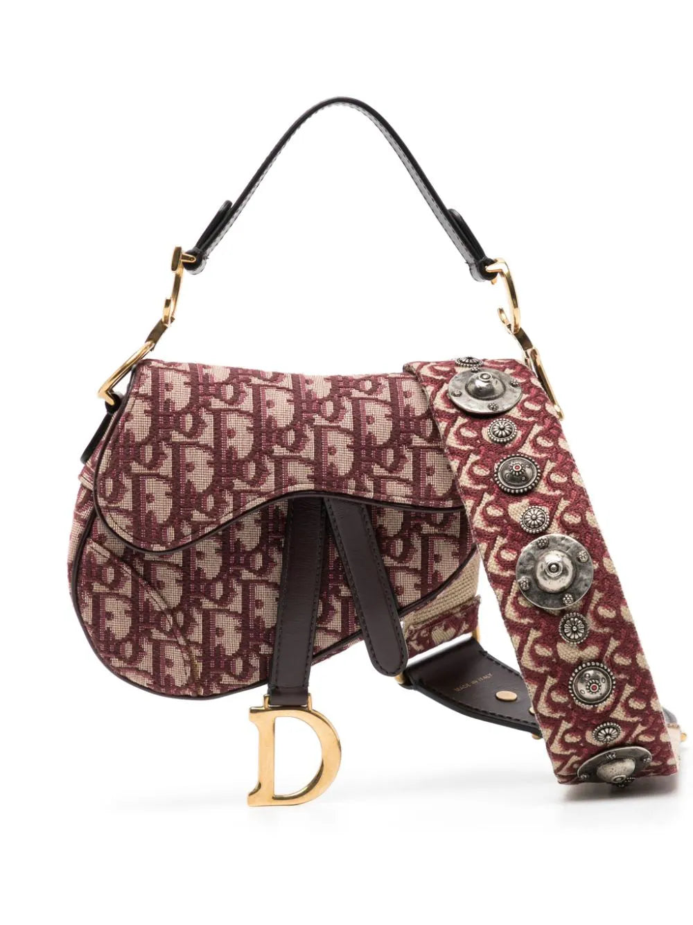 Christian Dior bolsa de hombro Trotter Saddle