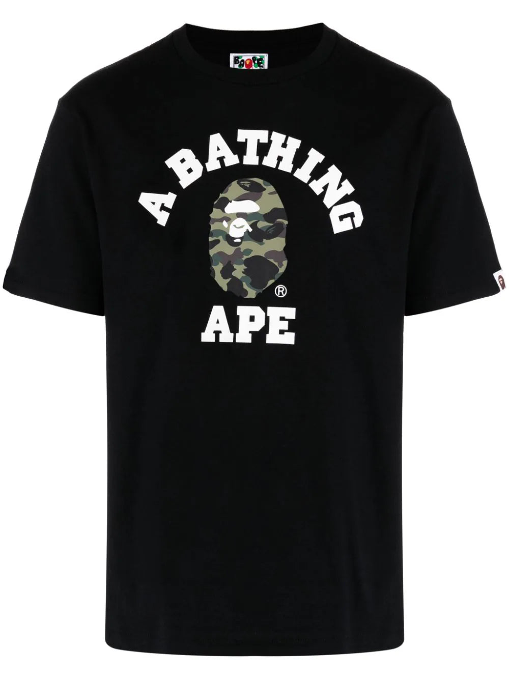 A BATHING APE® playera 1st Camo College