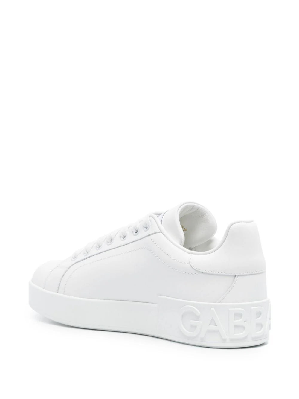 Dolce & Gabbana tenis con logo en relieve