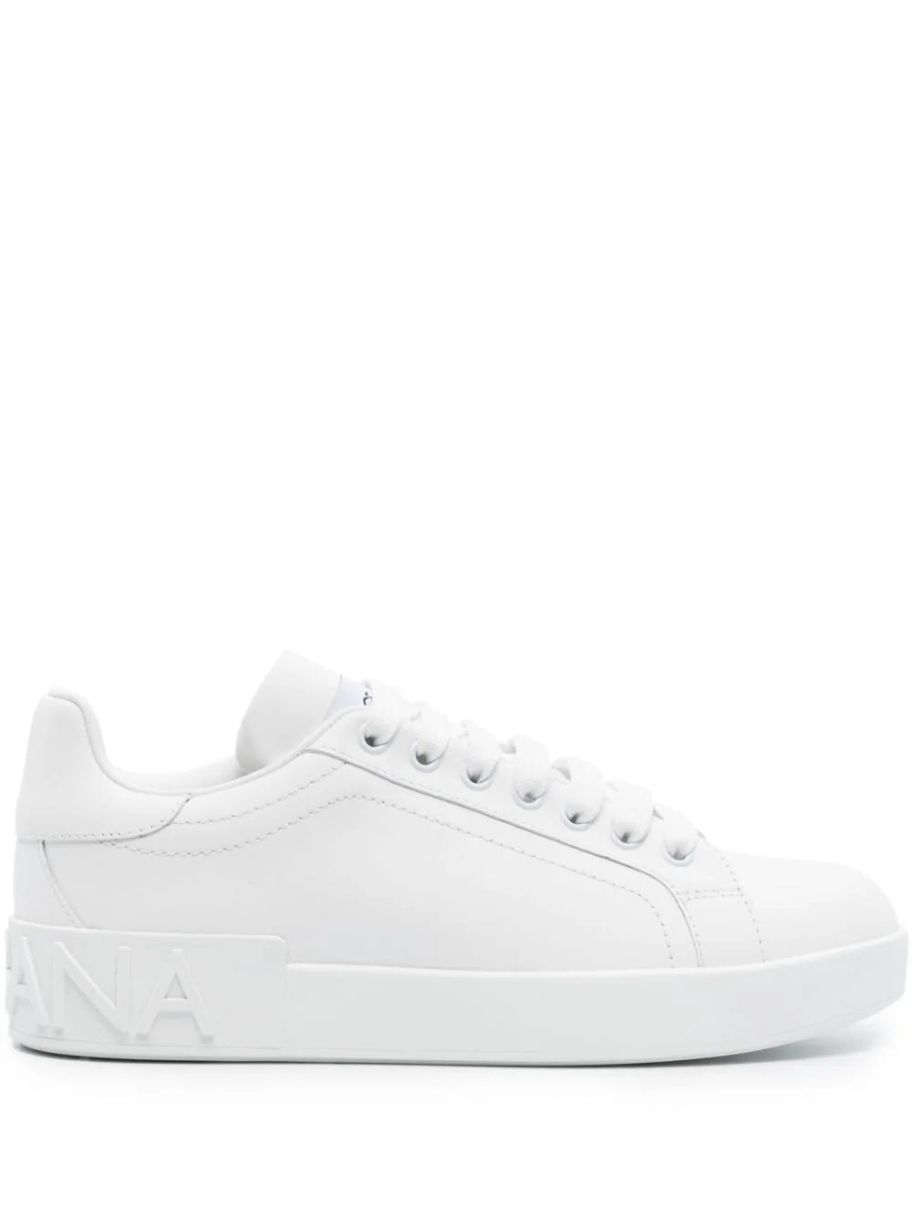 Dolce & Gabbana tenis con logo en relieve