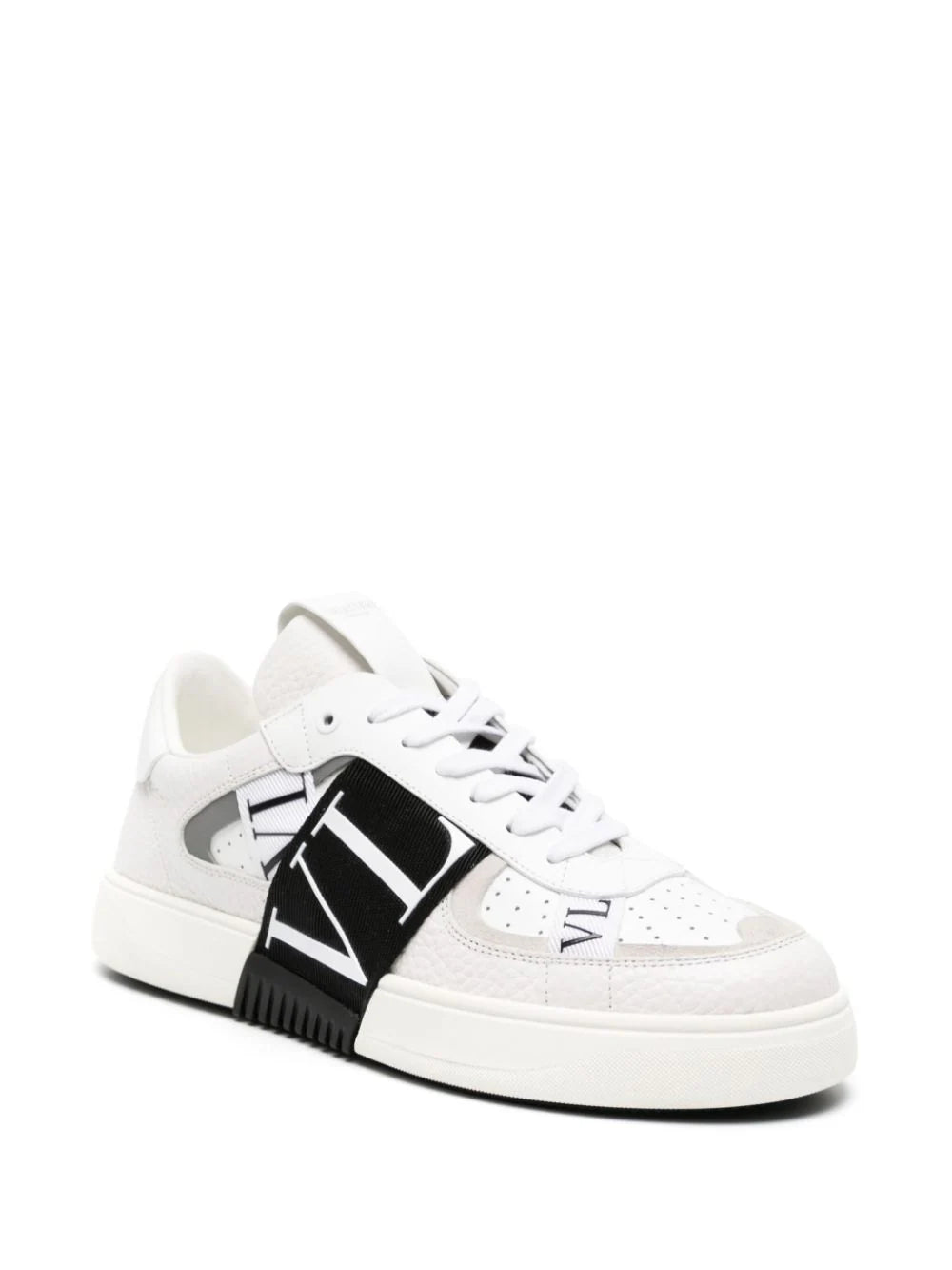 Tenis Valentino VL7N logo-tape leather