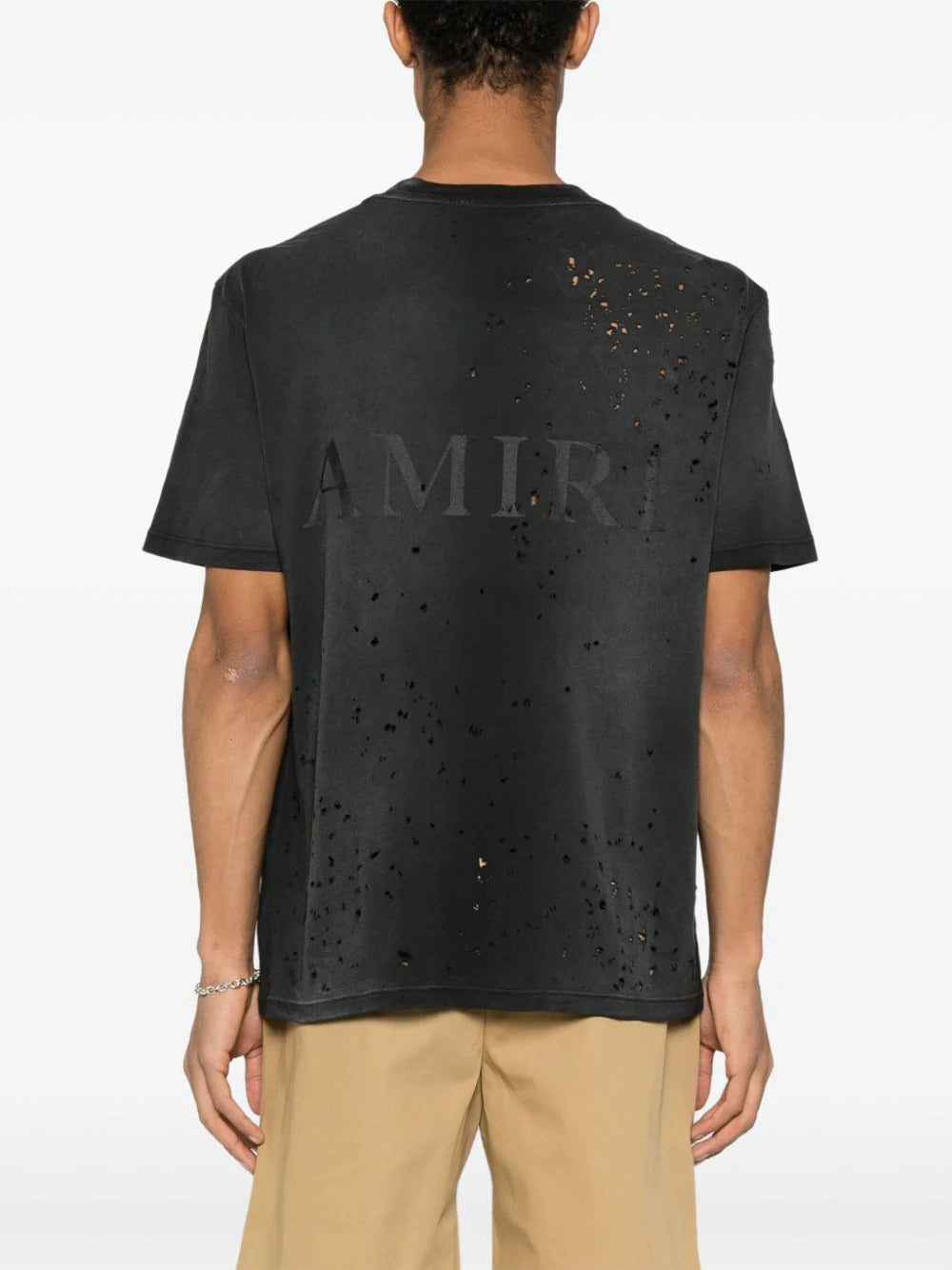 Playera AMIRI Shotgun con logo estampado