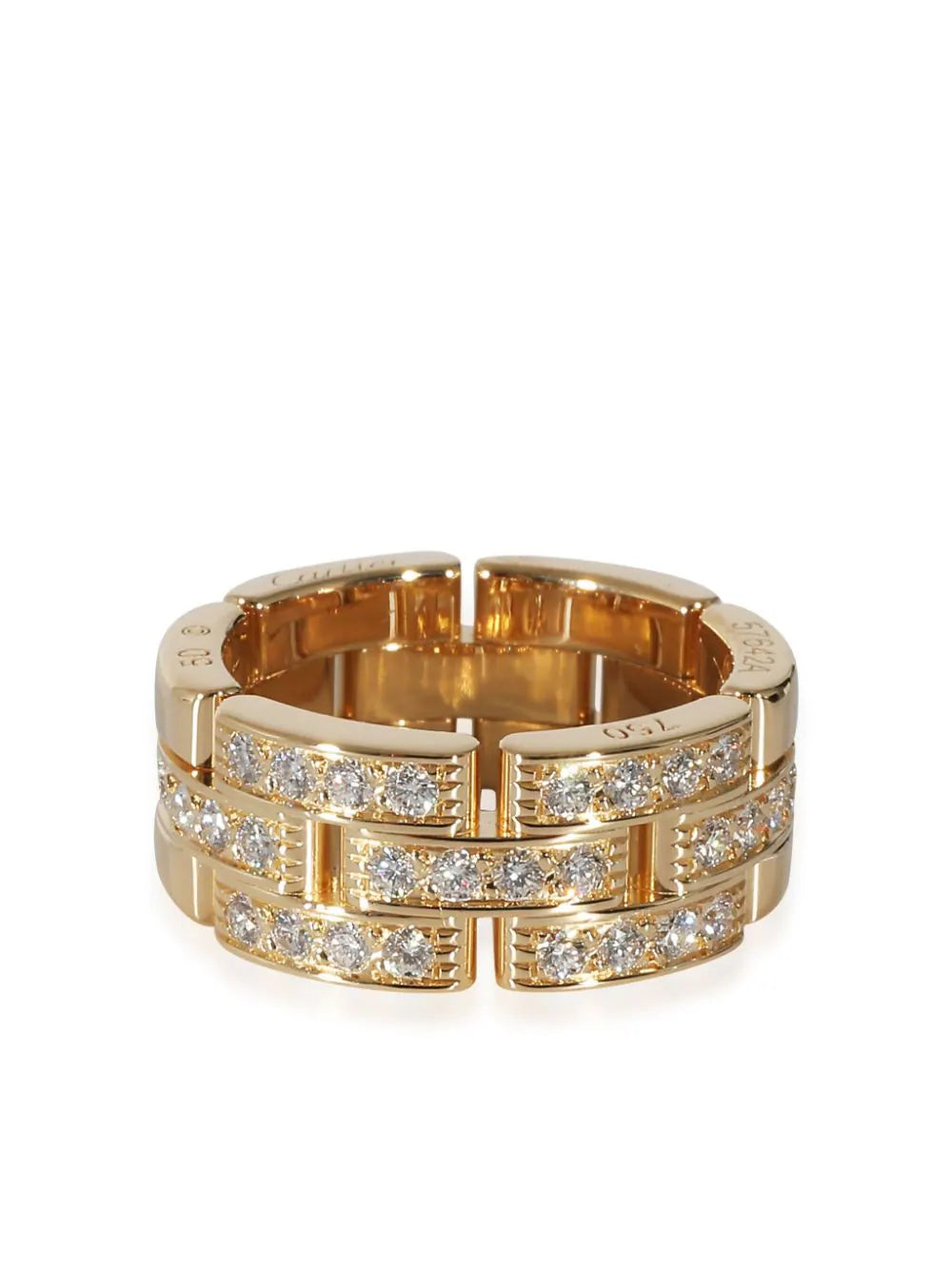 Cartier anillo Maillon Panthere en oro amarillo de 18kt