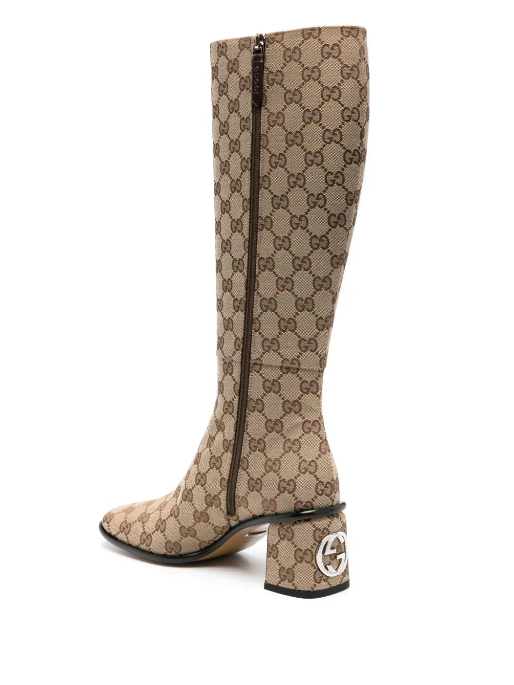 Gucci botas altas con motivo GG Supreme