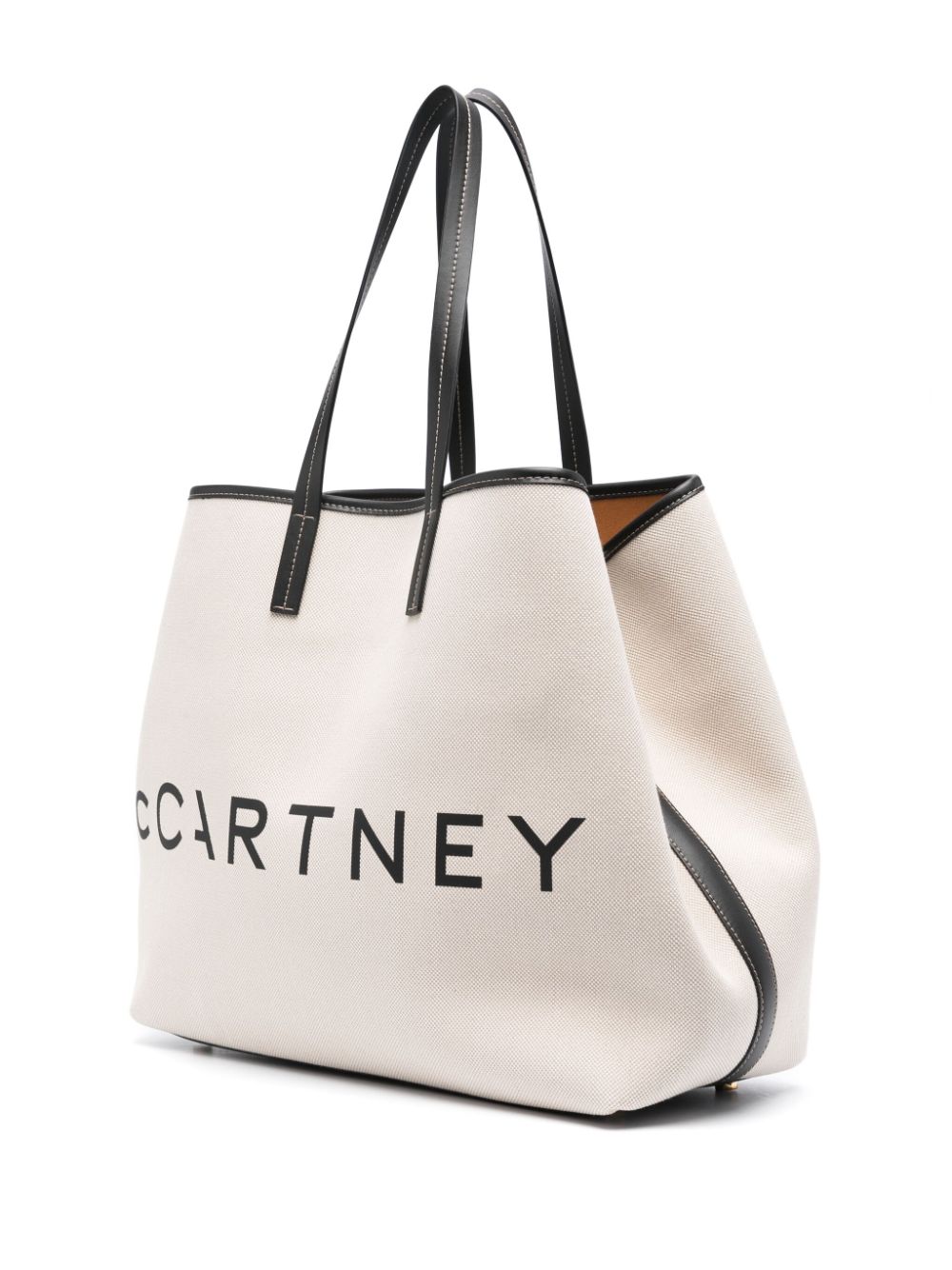 Stella McCartney bolsa con logo estampado