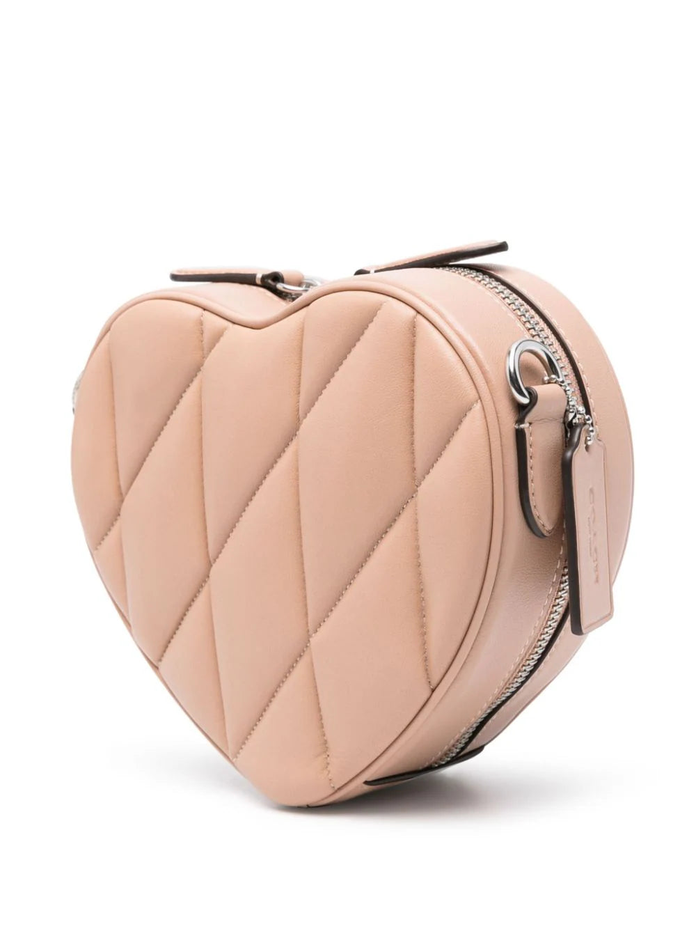 Coach bolsa crossbody capitonada Heart