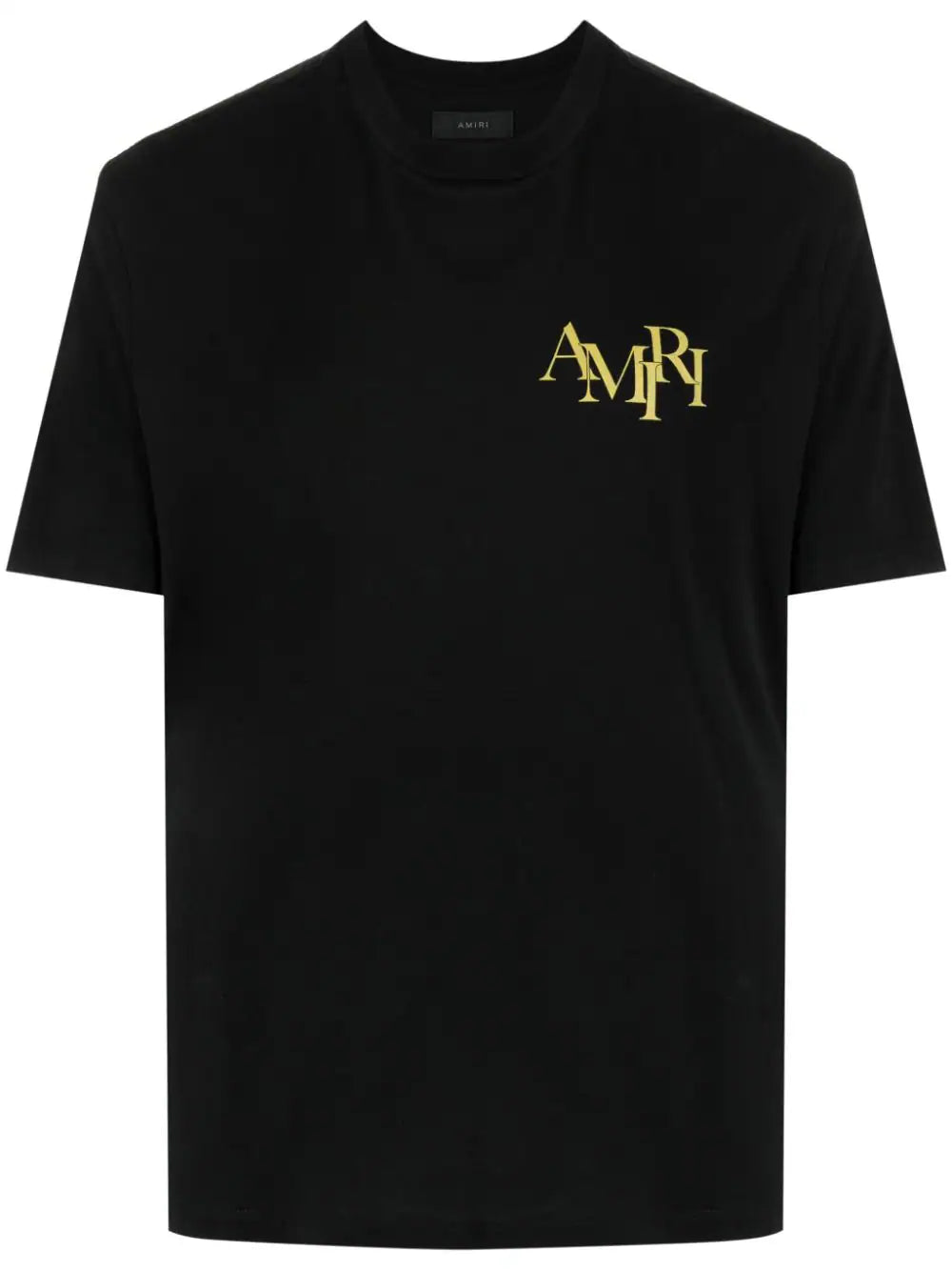 Playera AMIRI Champagne con detalles de cristal