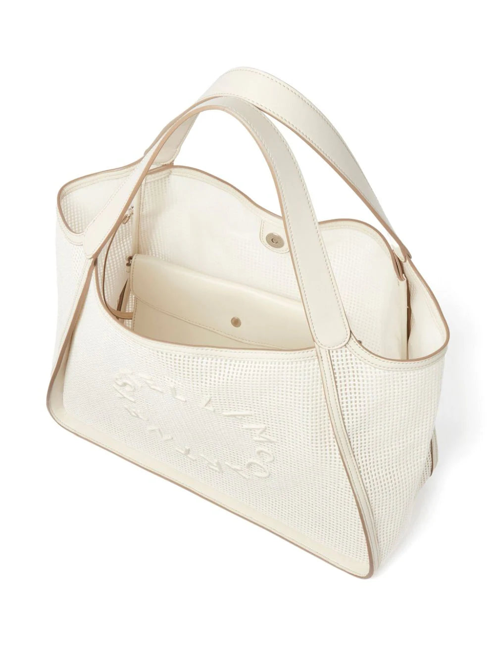 Stella McCartney tote con logo bordado