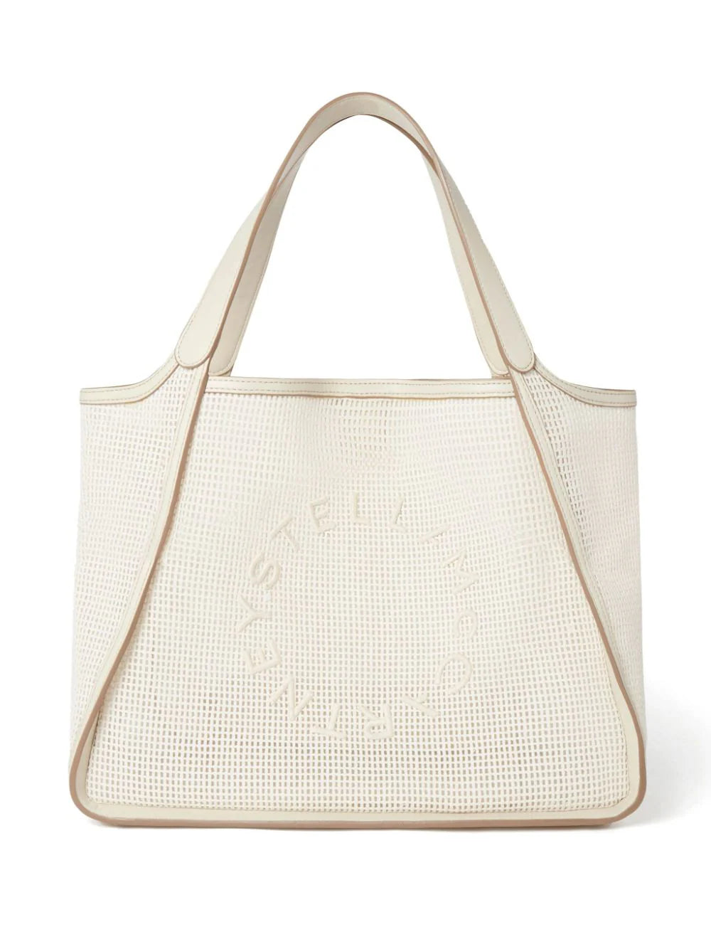 Stella McCartney tote con logo bordado