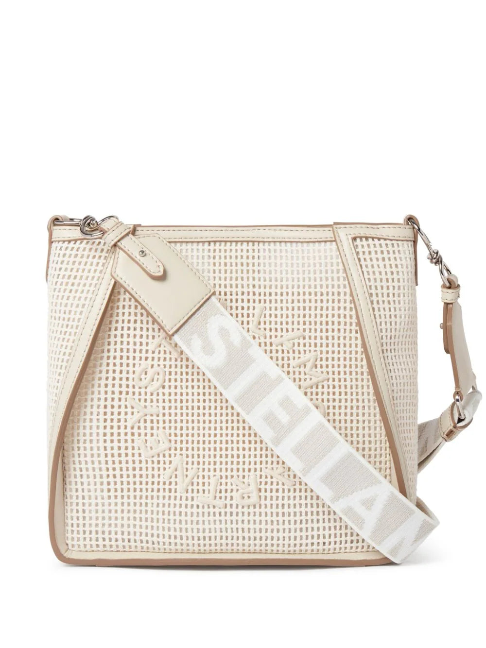 Stella McCartney bolsa con logo bordado mini