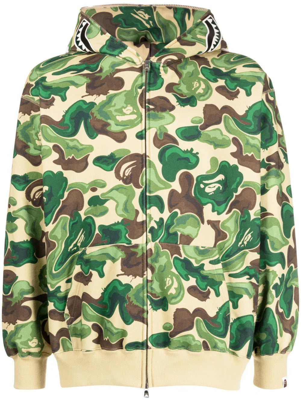 A BATHING APE® hoodie Art Camo Shark