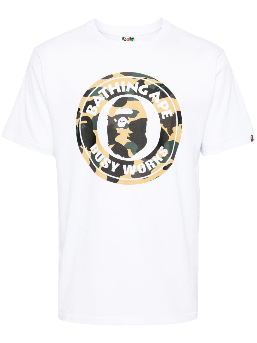 A BATHING APE® playera con estampado Camo Busy Works