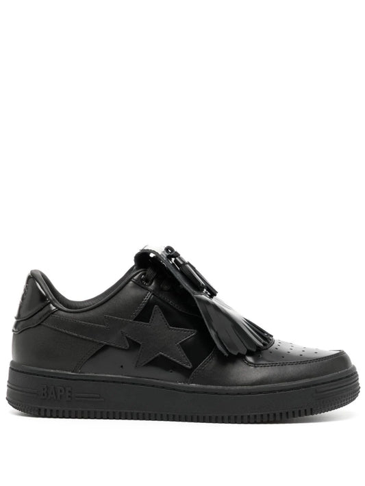 A BATHING APE® tenis capitonados con borla