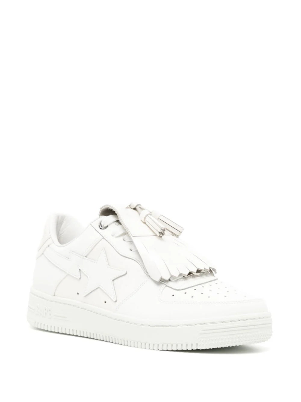 A BATHING APE® tenis capitonados con borla