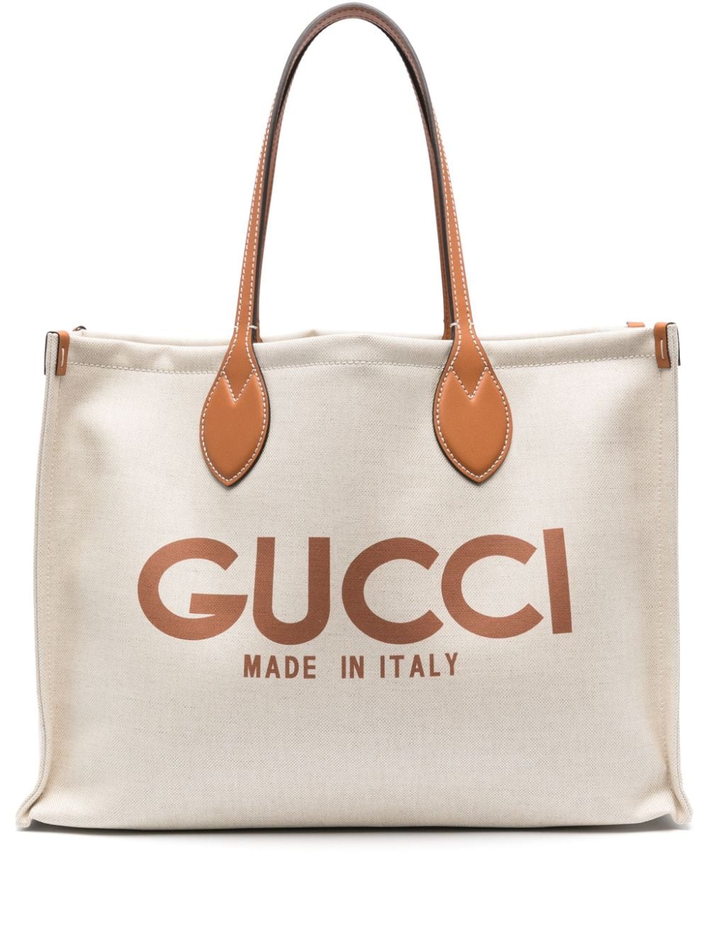 Gucci tote con logo estampado