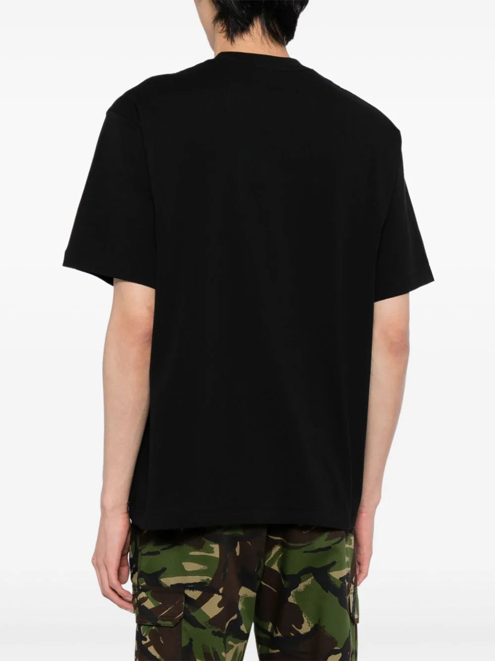 A BATHING APE® playera con logo estampado