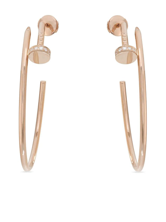 Cartier aretes Juste Un Clou en oro rosa de 18kt