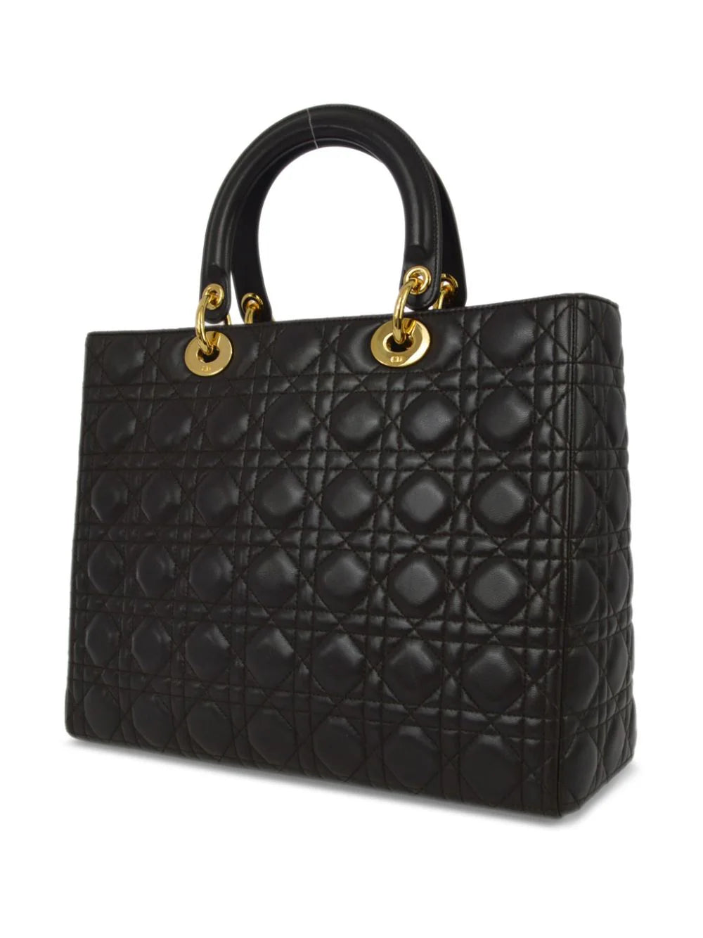 Christian Dior bolsa de mano Cannage Lady Dior 2000