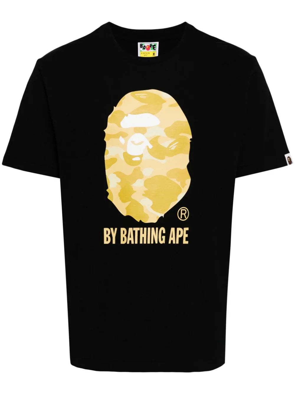 A BATHING APE® playera con logo estampado