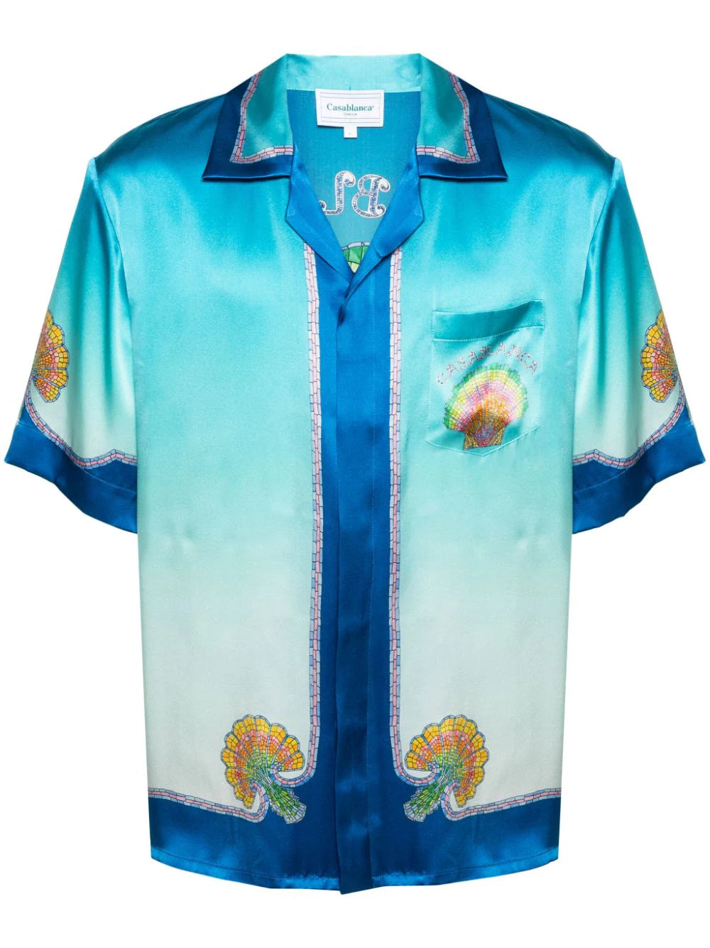 Casablanca camisa Coquillage Coloré