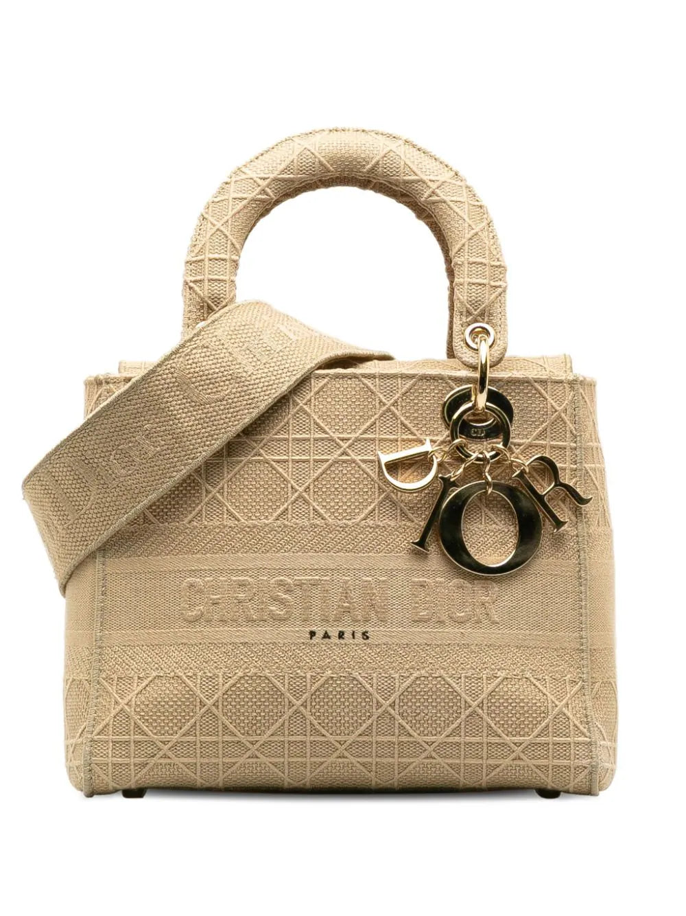 Christian Dior bolsa de mano Cannage Lady D-Lite mediana 2020