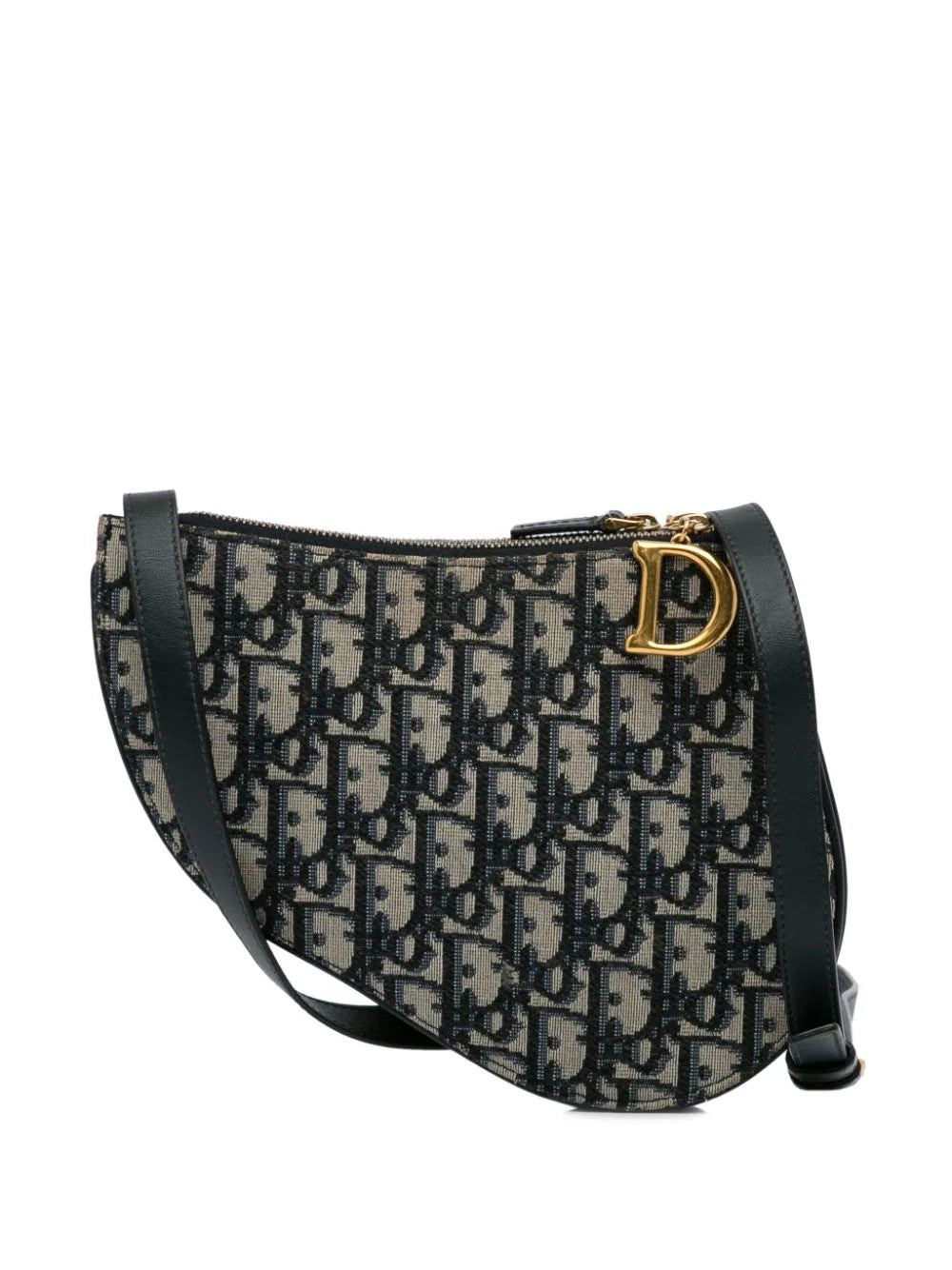 Christian Dior bolsa de hombro Oblique Saddle Trio 2019