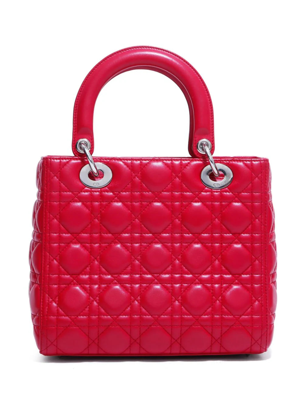 Christian Dior bolsa de mano Cannage Lady Dior