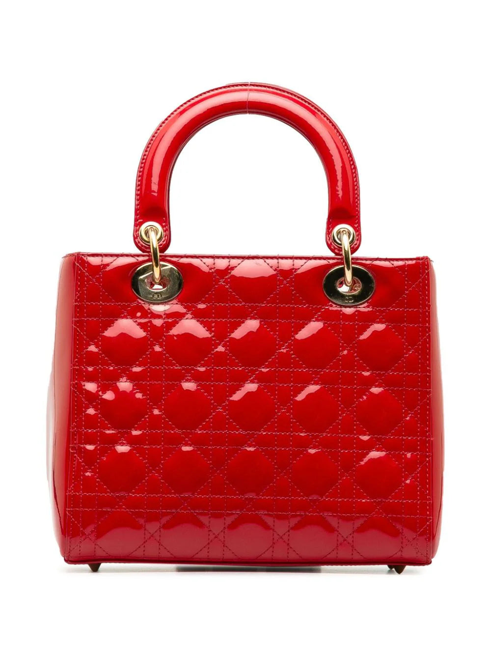 Christian Dior bolsa de mano Lady Dior mediana 2015