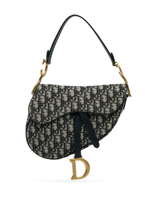 Christian Dior bolsa de mano Oblique Saddle mediana 2020