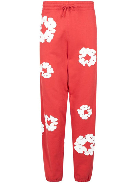 Denim Tears pants con estampado Cotton Wreath