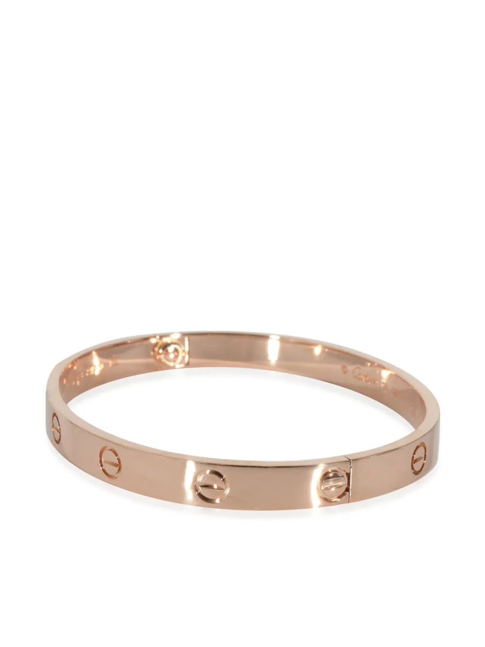 Cartier pulsera Love en oro rosa de 18kt con diamantes