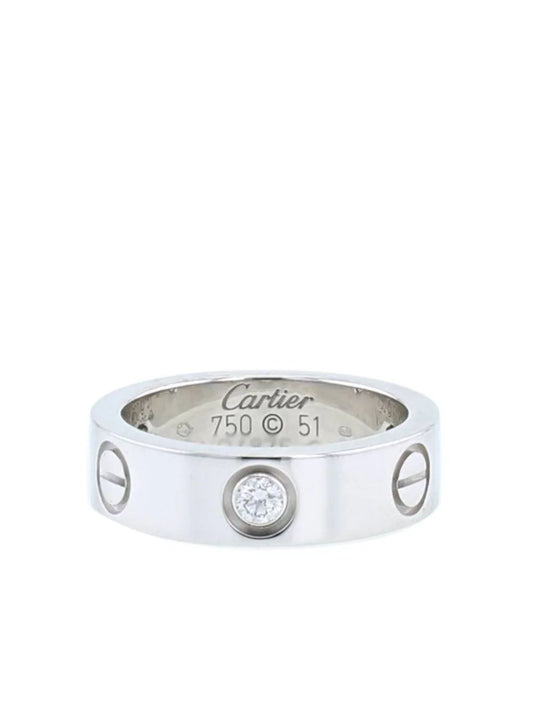 Cartier anillo MoLoveve en oro blanco con diamantes 2010