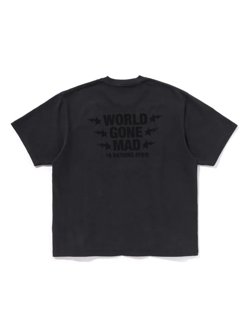 A BATHING APE® playera World Gone Mad