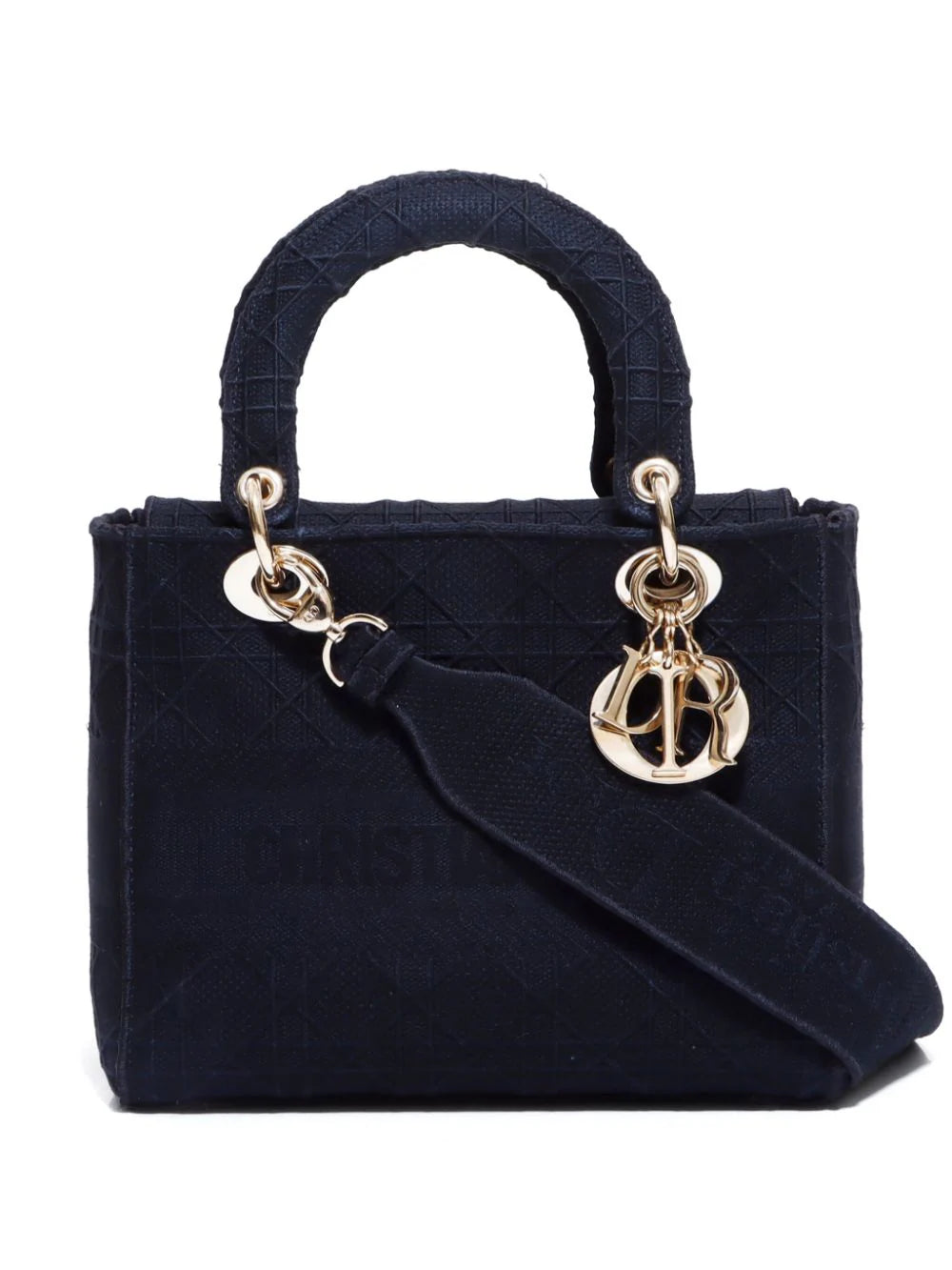 Christian Dior bolsa de mano Lady Dior mediana