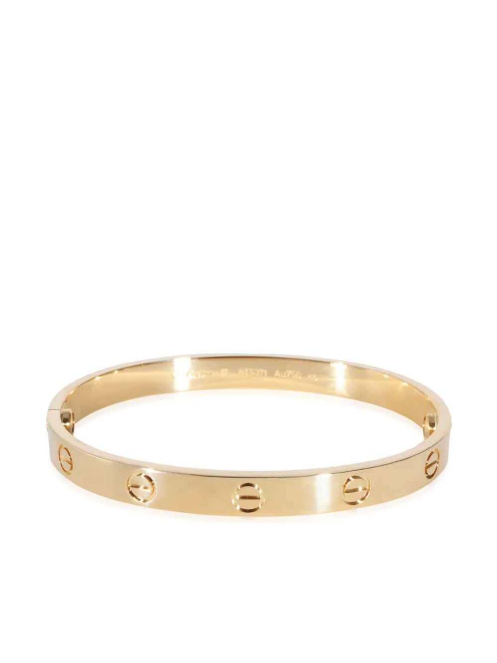 Cartier pulsera Love en oro amarillo de 18kt