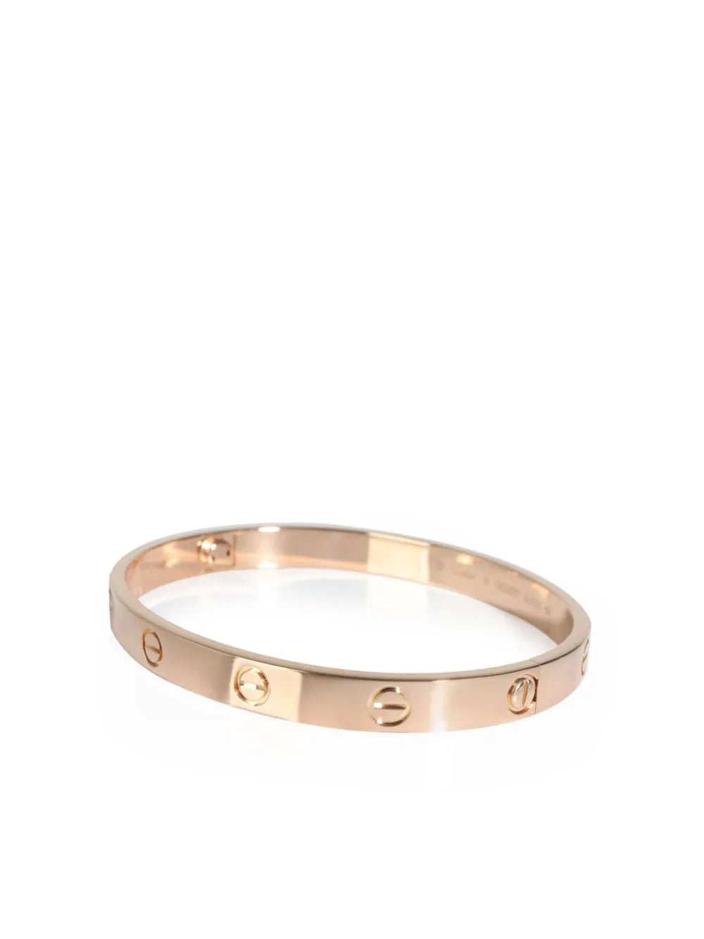 Cartier pulsera Love en oro rosa de 18kt con diamantes