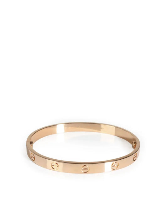 Cartier pulsera Love en oro rosa de 18kt con diamantes