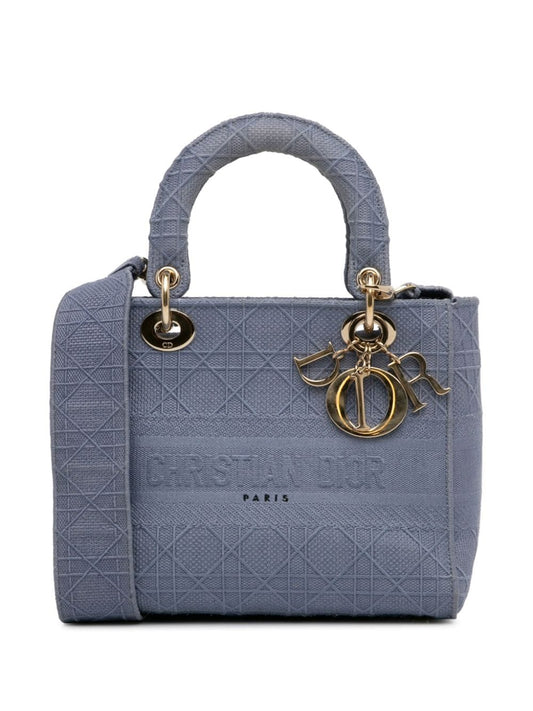 Christian Dior 2020 Medium Cannage Lady D-Lite satchel