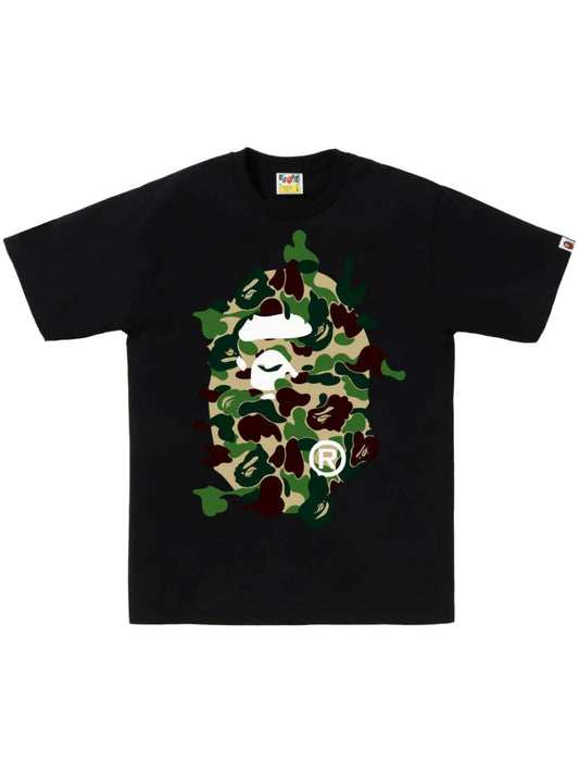 A BATHING APE® playera con logo estampado