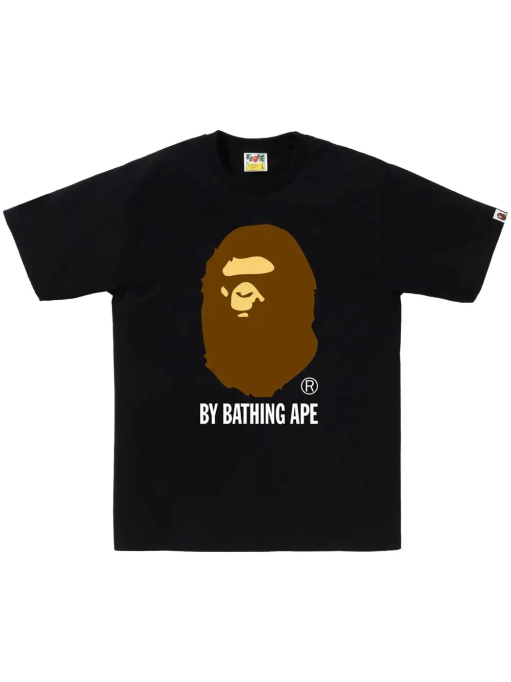 A BATHING APE® playera con logo estampado