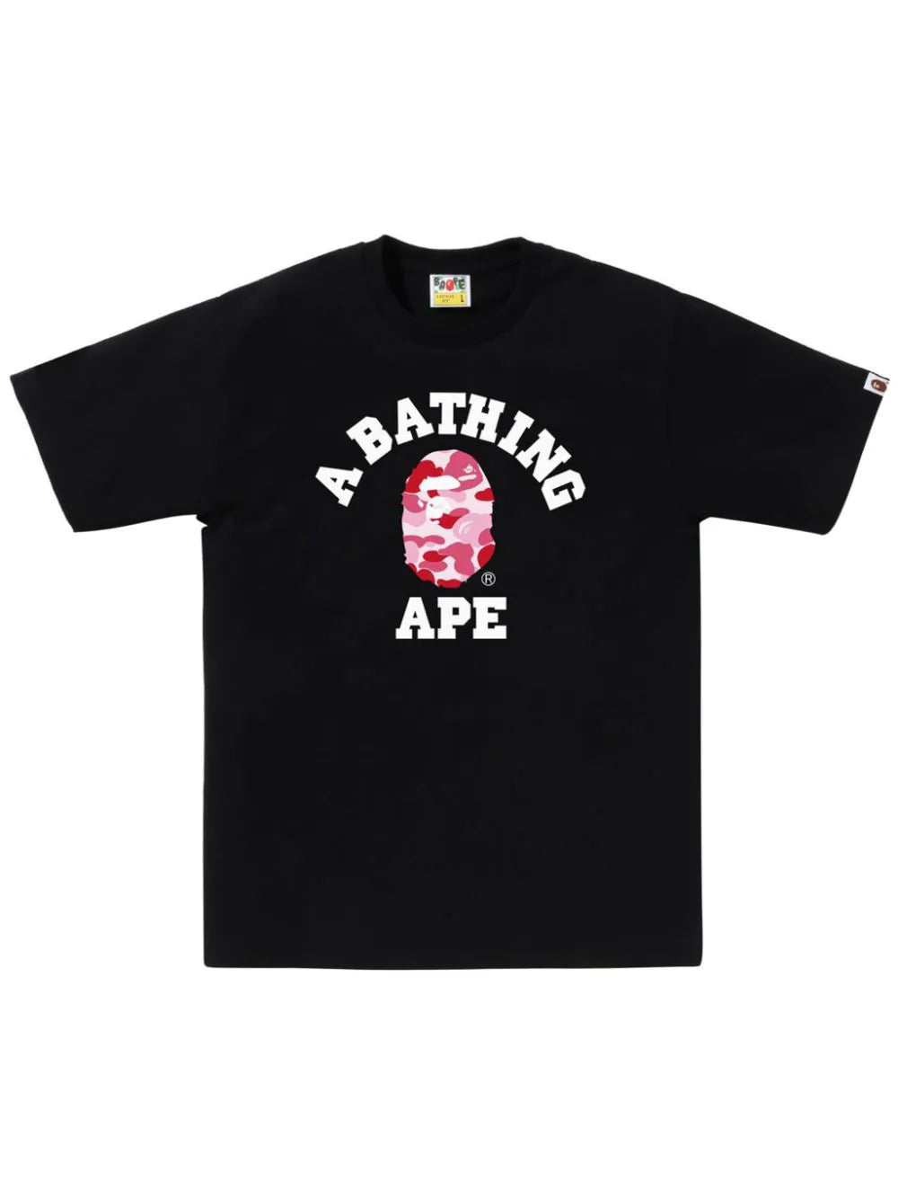 A BATHING APE® playera ABC Camo College